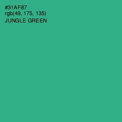 #31AF87 - Jungle Green Color Image