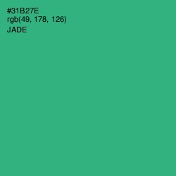 #31B27E - Jade Color Image