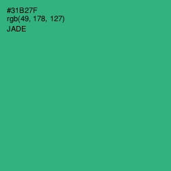 #31B27F - Jade Color Image