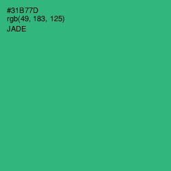 #31B77D - Jade Color Image