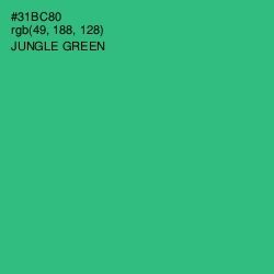 #31BC80 - Jungle Green Color Image