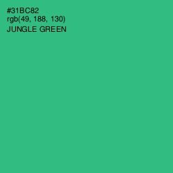 #31BC82 - Jungle Green Color Image