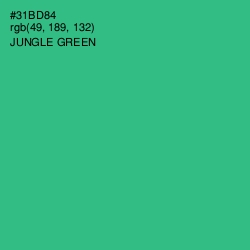 #31BD84 - Jungle Green Color Image