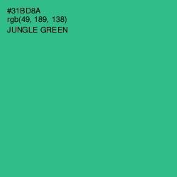 #31BD8A - Jungle Green Color Image