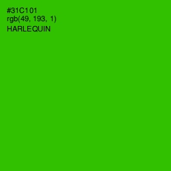 #31C101 - Harlequin Color Image