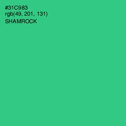 #31C983 - Shamrock Color Image