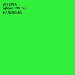 #31EF3A - Harlequin Color Image