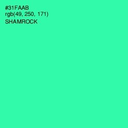 #31FAAB - Shamrock Color Image