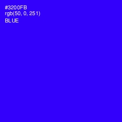 #3200FB - Blue Color Image