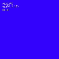 #3202FD - Blue Color Image