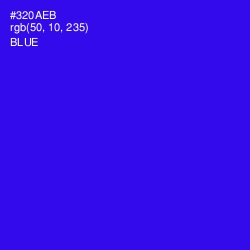 #320AEB - Blue Color Image