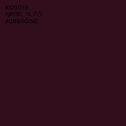 #320D1B - Aubergine Color Image