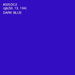 #320DC2 - Dark Blue Color Image