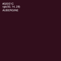 #320E1C - Aubergine Color Image