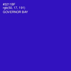 #3211BF - Governor Bay Color Image