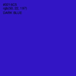 #3216C5 - Dark Blue Color Image