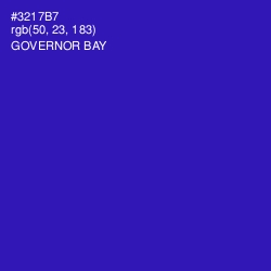 #3217B7 - Governor Bay Color Image