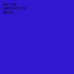 #3217D2 - Dark Blue Color Image