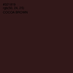 #321819 - Cocoa Brown Color Image