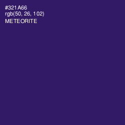 #321A66 - Meteorite Color Image