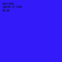 #321BF8 - Blue Color Image