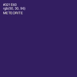 #321E60 - Meteorite Color Image