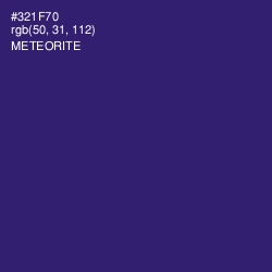#321F70 - Meteorite Color Image