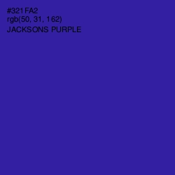 #321FA2 - Jacksons Purple Color Image