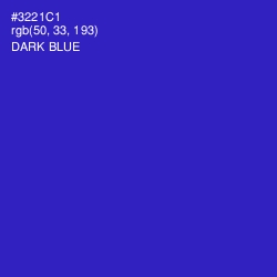 #3221C1 - Dark Blue Color Image