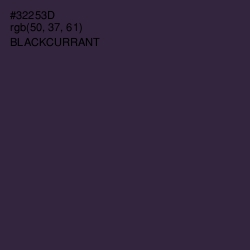 #32253D - Blackcurrant Color Image