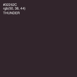 #32262C - Thunder Color Image