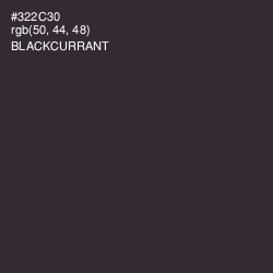 #322C30 - Blackcurrant Color Image