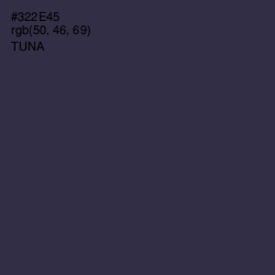 #322E45 - Tuna Color Image