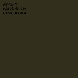 #32301D - Camouflage Color Image