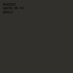 #32302C - Birch Color Image