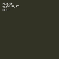#323325 - Birch Color Image