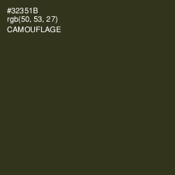#32351B - Camouflage Color Image