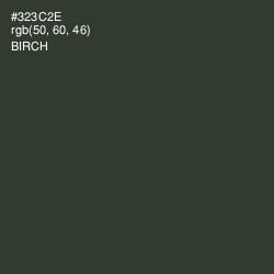 #323C2E - Birch Color Image
