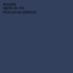 #32405D - Pickled Bluewood Color Image