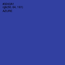 #3240A1 - Azure Color Image