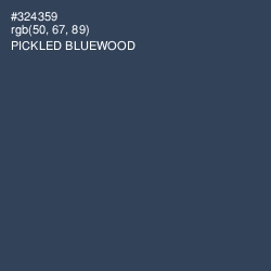 #324359 - Pickled Bluewood Color Image