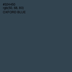 #324450 - Oxford Blue Color Image