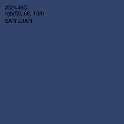 #32446C - San Juan Color Image