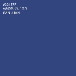 #32457F - San Juan Color Image