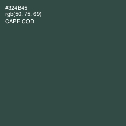 #324B45 - Cape Cod Color Image