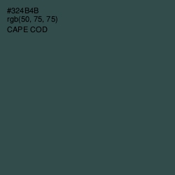 #324B4B - Cape Cod Color Image