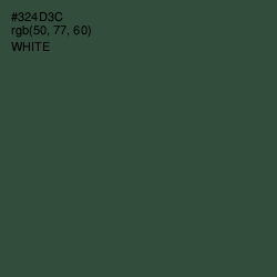 #324D3C - Lunar Green Color Image