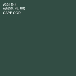 #324E44 - Cape Cod Color Image
