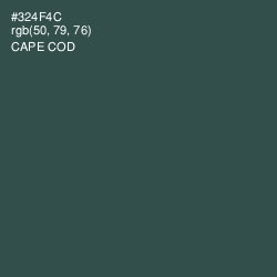 #324F4C - Cape Cod Color Image