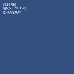 #324F80 - Chambray Color Image